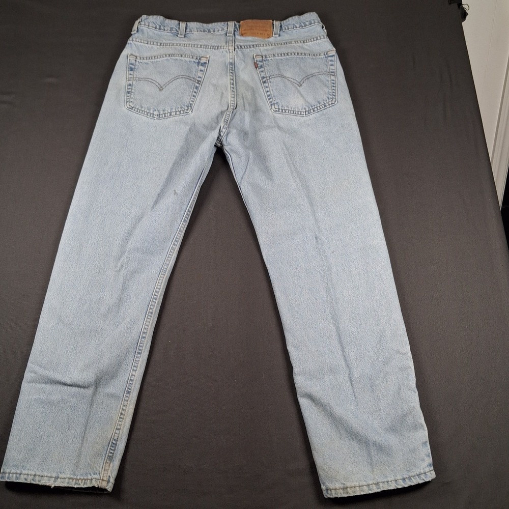 VTG Levi's 505 Jeans 40x30(Fit 37x30) Regular Straight Leg - 90s - Made in USA - Picture 3 of 8